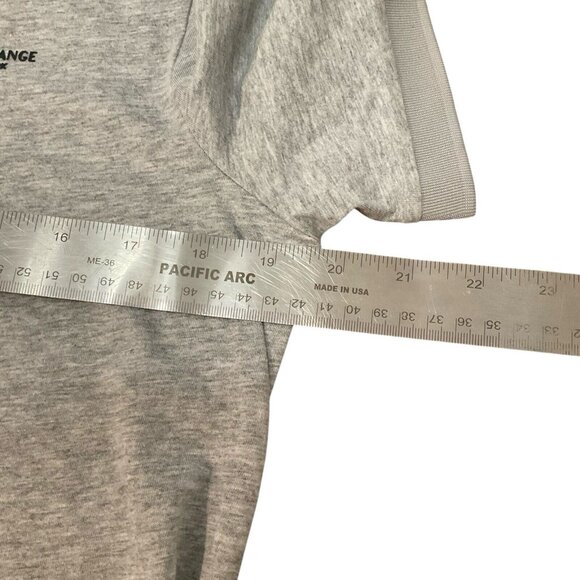 A|X Armani Exchange Men's Short Sleeve Gray Logo Polo Shirt Size Medium golf - Picture 16 of 16
